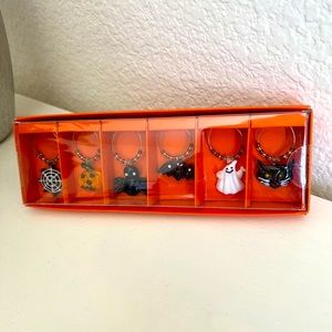 Pier 1 Halloween Drink wine charms - NIB
